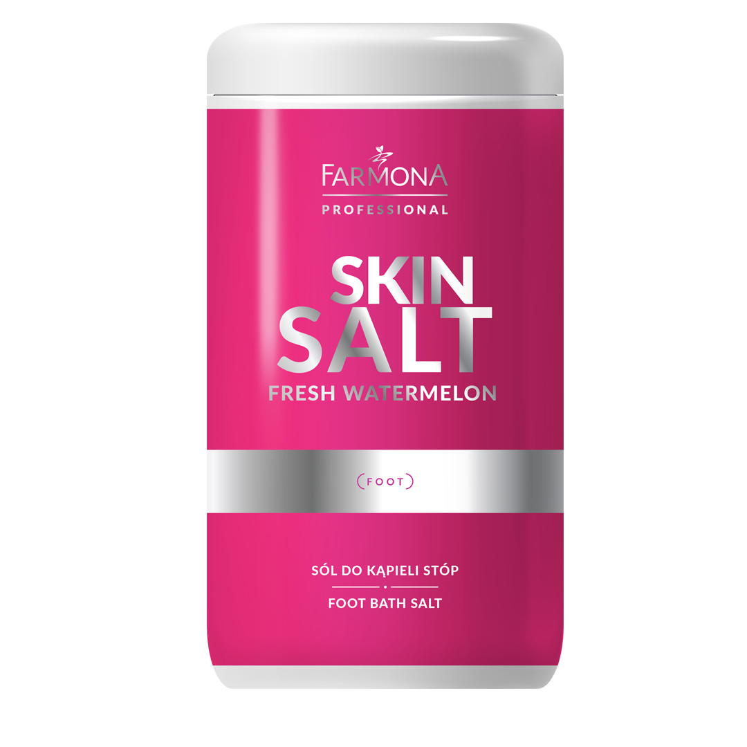 SKIN SALT FRISS GÖRÖGDINNYE Lábfürdő só 1250 g